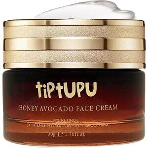 Tiptupu Rapid Wrinkle Repair Retinol Face Neck Cream Anti-Aging Face Moisturizer